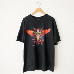 Vintage 1997 Harley Davidson Tee 5D4Q